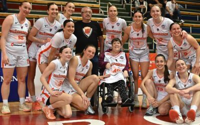 Krásne gesto našich basketbalistiek