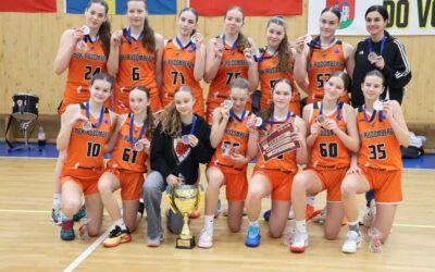 Naše mládežníčky získali strieborné medaily v Stredoeurópskej lige