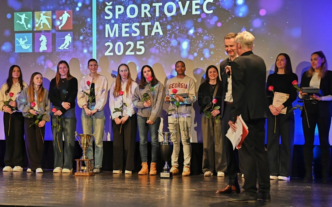 Naše tímy sú najlepšími kolektívmi roka, Oľga Jackovecová bola vyhlásená za najlepšiu športovkyňu mesta 