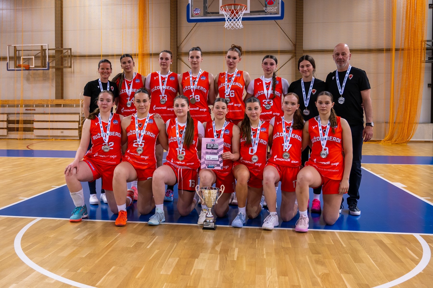 Kadetky sa stali vicemajsterkami Slovenska Kadetky sa stali vicemajsterkami Slovenska