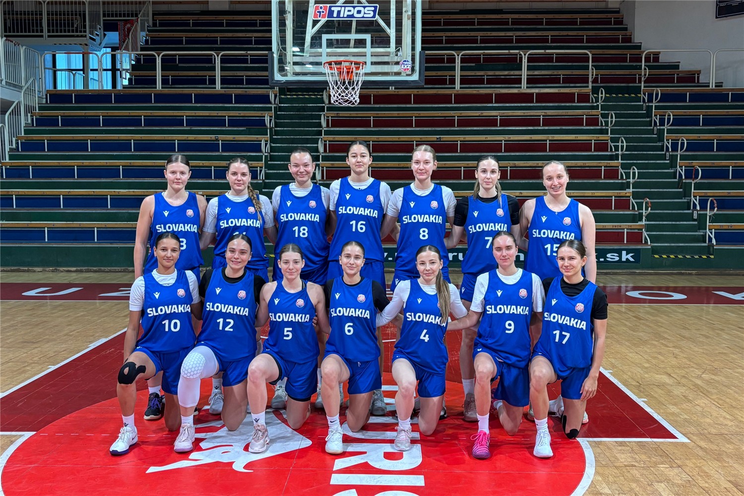 Slovenské mládežnícke reprezentantky sa v Koniarni pripravujú na blížiace sa majstrovstvá Európy